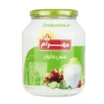 سس مایونز 970 گرمی شیشه مهرام (9عددی)