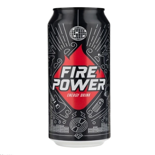 firepower500 نوشابه انرژی زا گازدار فایر پاور - 500 میلی لیتر(12 عددی) - Image 1