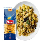 پاستا گوش ماهی بزرگ مانا 500 گ(20 عددی)