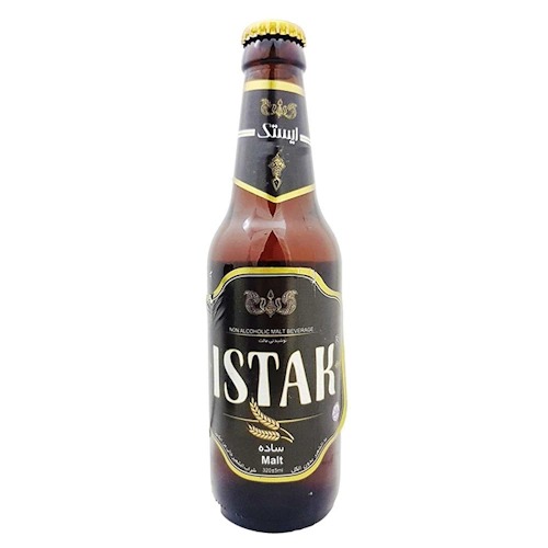 istshsa330 ماء الشعیر ساده شیشه ایستک حجم ۳۲۰ میلی لیتر (12 عددی) - Image 1