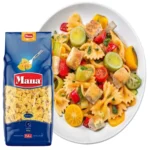 پاستا پروانه کوچک پاکتی مانا 500 گ(20 عددی)