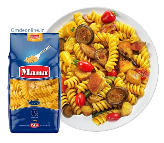 rotini پاستا روتینی کوچک مانا 500 گ(20 عددی) - Image 1