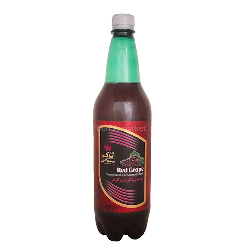 takan1 تاک پت انگور قرمز بهنوش - 1 لیتر(6عددی) - Image 1