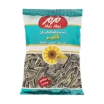 تخمه آفتابگردان پوست دار گلپر مزمز مقدار 105 گرم(16 عددی)