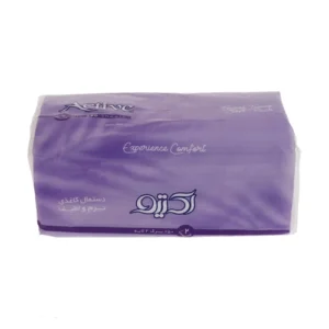 دستمال کاغذی اکتیو سافت پک 250 برگ دولایه اقتصادی (24 عددی)