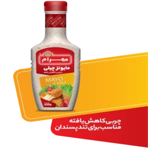 سس مایونز با طعم چیلی 430گرمی مهرام پت(12عددی)
